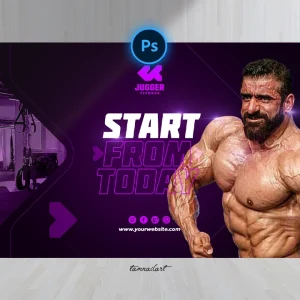 تامنیل لایه باز یوتیوب با موضوع فیتنس و ورزش